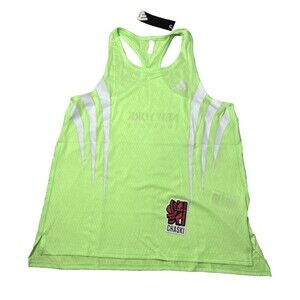 Adidas Adizero NYC Running Singlet JY6998 Green New York Women's small NEW
